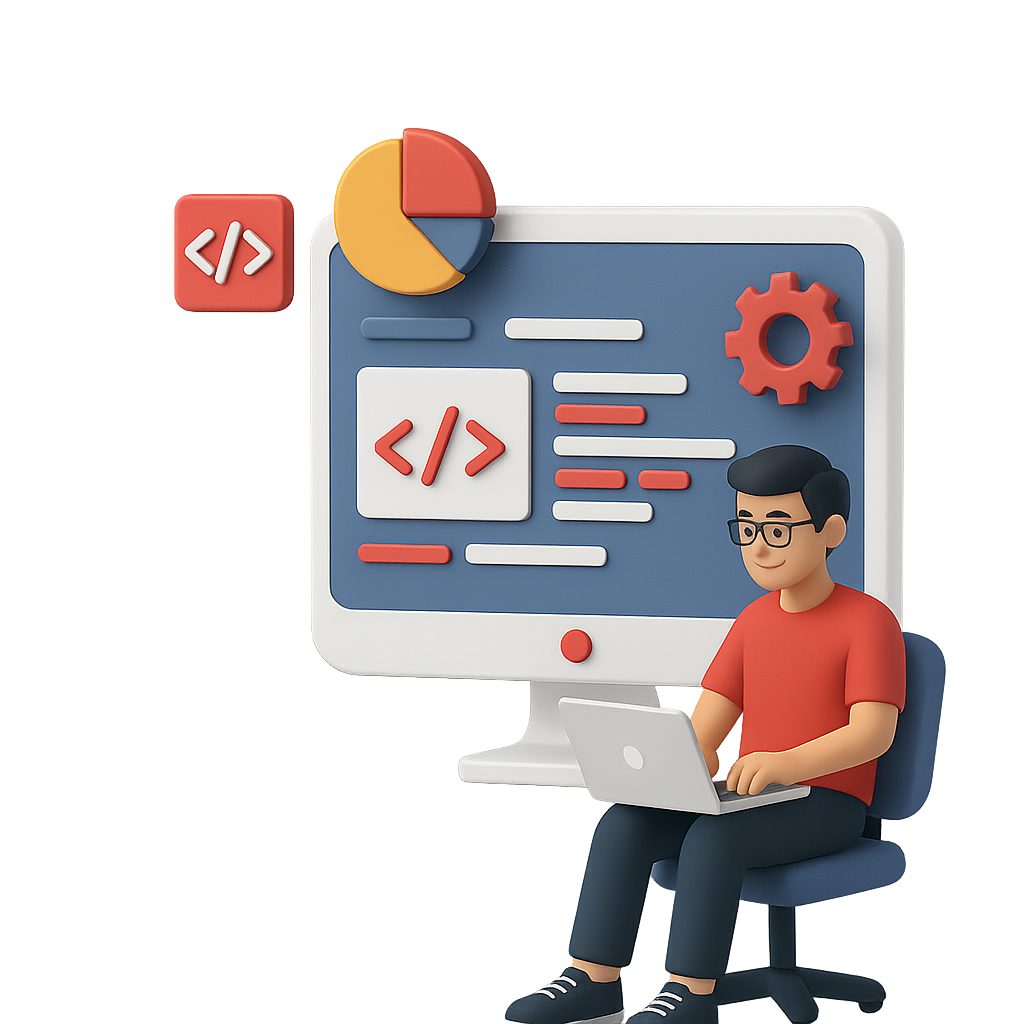 Custom Software Illustration